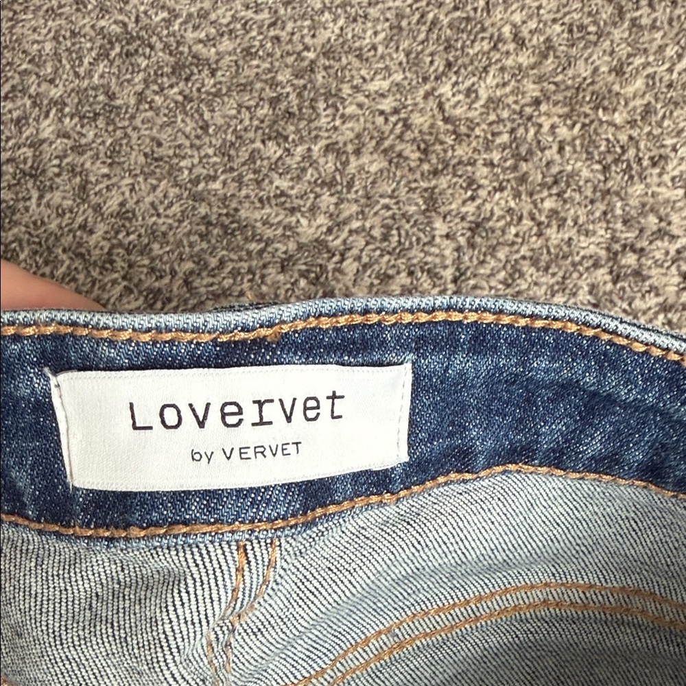 Distressed Blue Jeans - Picture 2 of 5